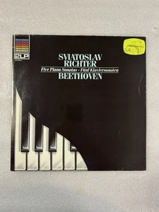 Sviatoslav Richter - Beethoven Five Piano Sonatas . PHILIPS 412 379-1 VG+/VG+ - Picture 1 of 8