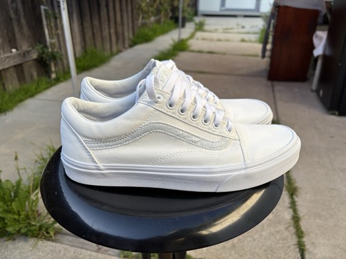 Vans Oldol Skoolo bianco tag 9 5o uom US 11nne don US.ggi (Leggizione)