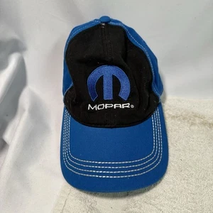 MOPAR Hat Baseball Cap Blue Black Adjustable Strap Open Road Licensed - Picture 1 of 2