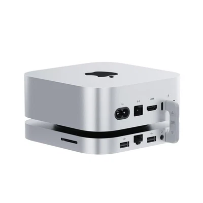 BEELINK EX Mate Mini-A for Mac mini M4 Dock 80Gbps Aluminum Stand Dual NVMe - Photo 1/4