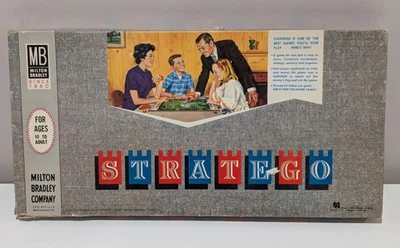 Vintage Stratego Board Game 4916 COMPLETE Milton Bradley VTG 1961-1962 - Image 1 of 4