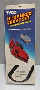 Neu Vintage Tyco Hi Banked Curve Set mit Quik-Clik Spur - Bild 1 von 7