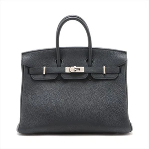 Hermès Birkin 25 Le Tournay Togo Black Silver Metal Fittings Z: 2021 - Picture 1 of 13