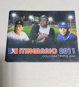 GANADOR DE LA LIGA DE BÉISBOL DE PUERTO RICO 2011 ITINERARIO - Imagen 1 de 3