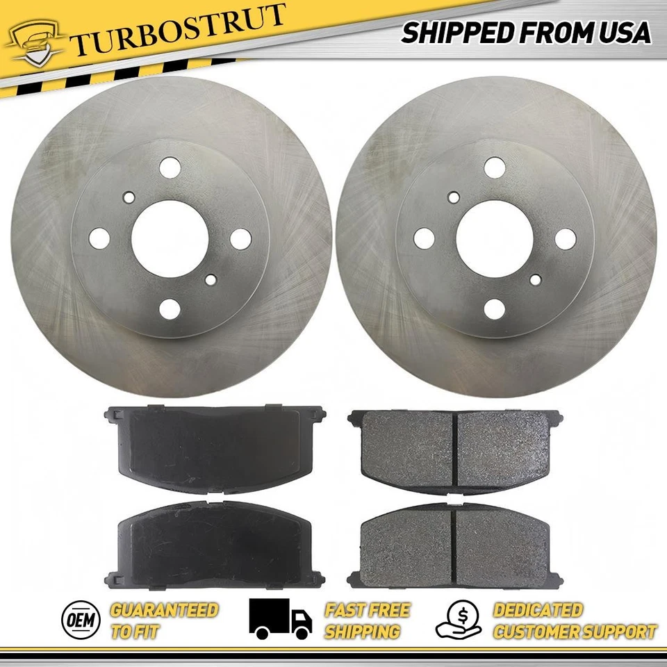 Kit de pastillas de freno delanteras OE para Toyota Tercel 1983-1990 1,5 L Foto 1 de 1