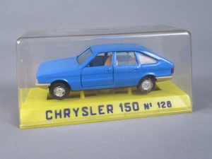 D226 Miniatur Joal 1:43 Chrysler 150 ( Simca 1307) Ref 128 Blau Mit Schachtel - Picture 1 of 17