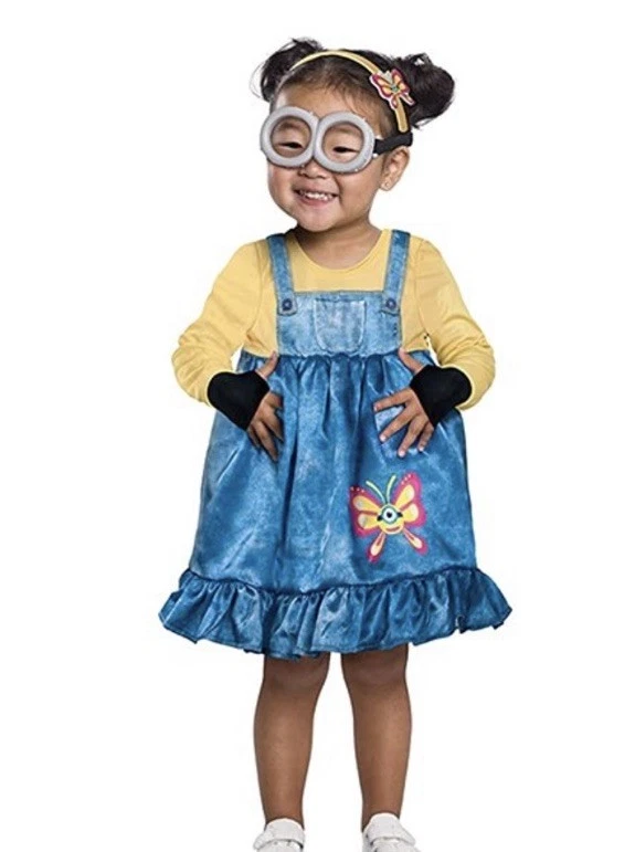 Vestido Tutú Minions Rise of Gru de Rubie para Niñas Minion Disfraz para Niños Talla 2T Foto 1 de 4