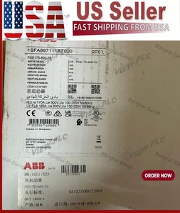 1PCS ABB PSE170-600-70 soft starter Brand New Fast Shipping - Picture 1 of 4