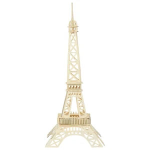 1 Set Eiffelturm Puzzle DIY Assembly 3D Puzzle Spielzeug Bildungsspielzeug - Bild 1 von 12