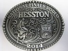 National Finals Rodeo Hesston 2014 NFR Adult Cowboy Buckle New Wrangler AGCO