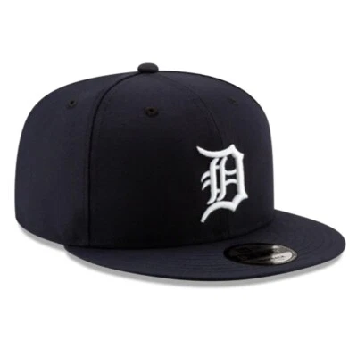 Brand New 9FIFTY Baseball Cap - MLB Detroit Tigers Basic Navy Snapback Hat - Image 1 of 4