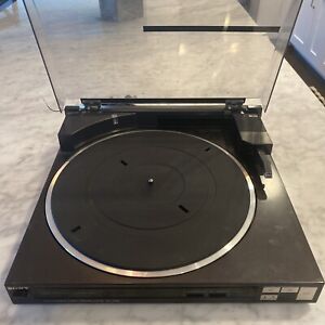 Vintage Sony PS-LX550 Linear Tracking Turntable  (Need Belt Replacement)