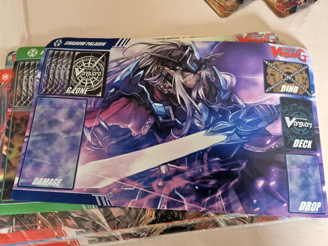 GMC Deluxe 2 Player CARDFIGHT!! Vanguard TCG Stadium Mat Board Playmat with  Vanguard, Rear Guard and Guardian Circles 