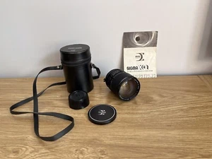 Sigma-XQ Multi-Coated Mini-Zoom 39-80mm f3.5 SR Lens 703891 With Case - Picture 1 of 11