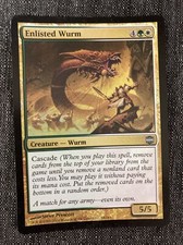 Enlisted Wurm - Foil Near Mint MTG Alara Reborn Magic