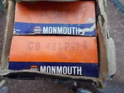 (8) NAPA MONMOUTH CB-481P 1 连接杆轴承 1957 - 1990 克莱斯勒 273-360 — 第 1/2 张图片