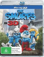The Smurfs In 3D - Blu-Ray 3D. Free Shipping