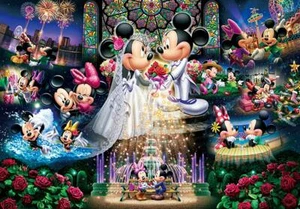 Tenyo Disney Eternal Oath Wedding Dream Jigsaw Puzzle (2000 Piece) from Japan - Picture 1 of 4