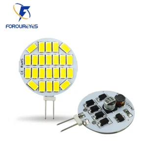 AC12V 24V LED G4 round Spotlight Bulb 2W 3W 5730 15/24Leds No Flicker Range Hood - Picture 1 of 12