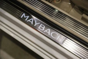 Mercedes-Benz MAYBACH OEM LED Illuminated Door Sill Trim Plates Set W222 S Class - Picture 1 of 5
