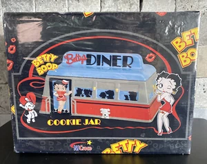 BETTY BOOP - Tarro de galletas Betty's Diner 2004 - NJ Croce Co nuevo sellado 🙂 - Imagen 1 de 4