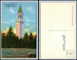 Cartolina DELAWARE - Wilmington, Memoriale di Alfred DuPont, Torre del Carrillon O41 - Foto 1 di 1