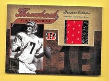 BOOMER ESIASON 2005 DONRUSS ELITE THROWBACK THREADS Jersey RELIC #TT29  #d 25/25