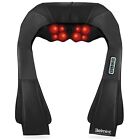 Shiatsu Kneading Neck & Back Massager with Heat - Perfect for Car/Office/Chair