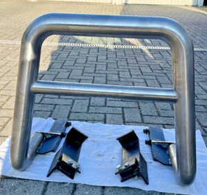 Smart 450 Frontschutzbügel vorne Edelstahl Chrom - Bild 1 von 4