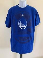 New Golden State Warriors Mens Size L Large Blue Adidas Shirt
