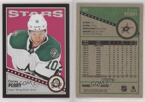 2019-20 Upper Deck O-Pee-Chee Update Retro Black /100 Corey Perry #606