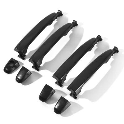  4x Manijas de puerta exteriores exteriores delanteras + traseras para Toyota Camry 2007-2011 EE. UU. Foto 1 de 4