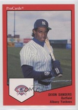 1989 ProCards Minor League Team Sets Deion Sanders #338 Rookie RC