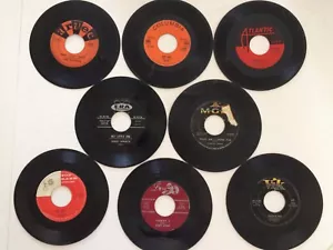 Vinyl 45s Records Variety 8 pack, 7": Multiple Labels, multiple artists - Imagen 1 de 2