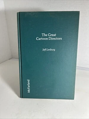 1983 The Great Cartoon Directors Jeff Lemberg McFarland Hardcover Vintage - Image 1 of 4