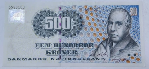 DENMARK 🇩🇰 RARE 500 KRONER BANKNOTE 2006 (LIGHTLY CIRCULATED) Cover