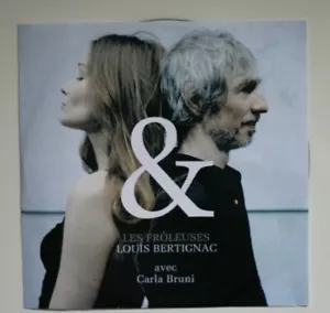 CARLA BRUNI & LOUIS BERTIGNAC : LES FROLEUSES ♦ PROMO CD SINGLE ♦ - Imagen 1 de 2