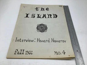 The ISLAND - fall 1966 issue #4; Howard Nemerov interview, cambridge ma POETRY - Picture 1 of 7