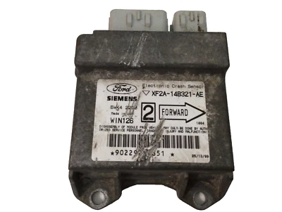 Computadora módulo de control Ford Windstar SRS 1999-2000 XF2A-14B321-AE fabricante original Foto 1 de 3