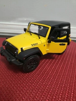 Maisto1: 18 吉普车 Willys-Overland 合金压铸金属汽车模型 Hobby 系列 — 第 1/4 张图片