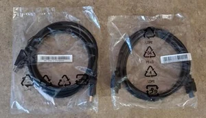 NEC C981Q Set of Cables BizLink DP Display Port Cable & HDMI L3-6 - Picture 1 of 3