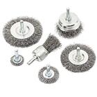 Ehomea2z Wire Wheel Steel Brush Cup 6 Pcs For Drill 1/4 Inch Arbor 6 Pcs Abra...