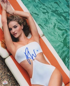 ROSIE HUNTINGTON-WHITELEY SUPER-MODEL & ACTRESS SIGNED SEXY PHOTO PAAS - Picture 1 of 4