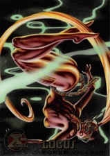 #69 Locus 1995 Fleer Ultra X-Men Chromium Gold Signature Parallel Chase Card
