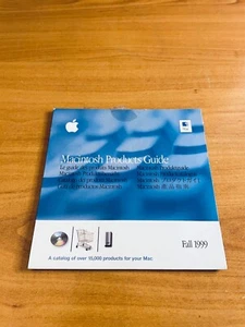 APPLE MACINTOSH PRODUCTS GUIDE CD (1999) {OVER 15000 PRODUCTS FOR YOUR MAC} - Photo 1/3