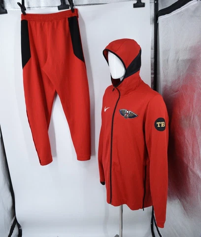 New Orleans Pelicans Nike Authentic Player Warm Up RARE SET Pants/Jacket XL Tall Cover