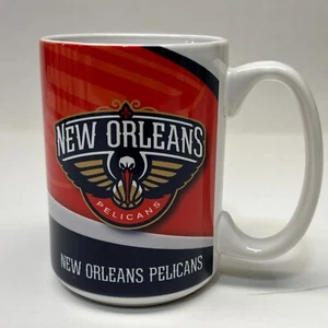New Orleans Pelikane Kaffeetasse 15 Unzen Welle Keramiktasse Boelter NBA offizieller Merch - Bild 1 von 3