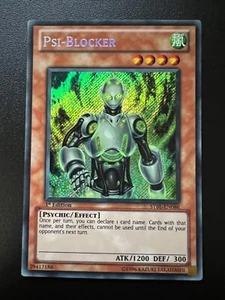 Psi-Blocker STBL-EN086 Secret seltene 1.Auflage EURO fast neuwertig Yugioh - Bild 1 von 2