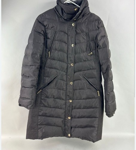 Giacca lunga Michael Kors donna grigia piumino d'oca puffer taglia M