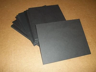 Base de espuma 15-8 x 8 3/16" de espesor 8" x 8" negro Foamcore tablero de espuma respaldo Foto 1 de 3